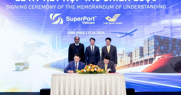 Việt Nam SuperPort và Bưu điện Việt Nam hợp tác trong lĩnh vực logistics số